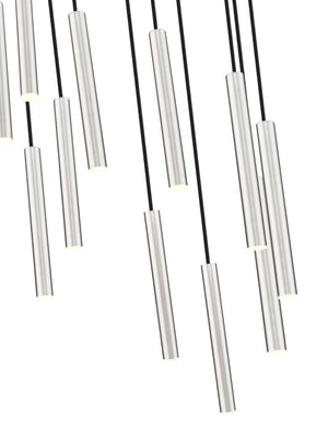 Z-Lite - 919MP12-11R-BN-LED - LED Chandelier - Forest - Brushed Nickel
