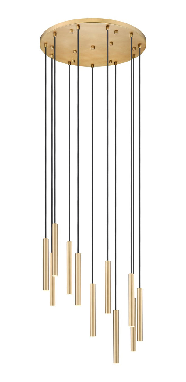 Z-Lite - 919MP12-11R-MGLD-LED - LED Chandelier - Forest - Modern Gold