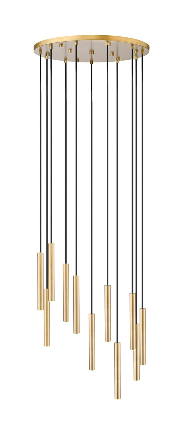 Z-Lite - 919MP12-11R-MGLD-LED - LED Chandelier - Forest - Modern Gold