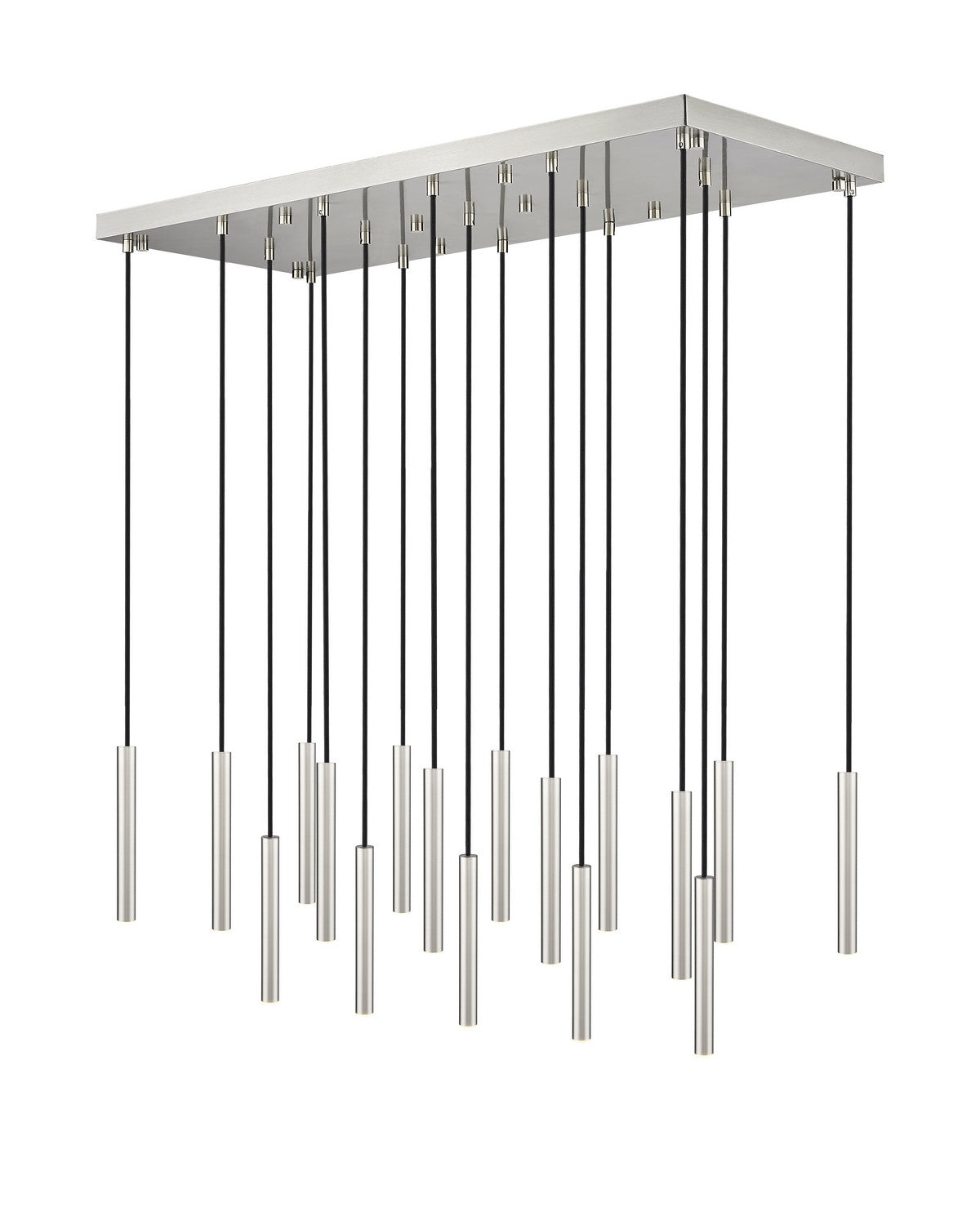 Z-Lite - 919MP12-17L-BN-LED - LED Linear Chandelier - Forest - Brushed Nickel