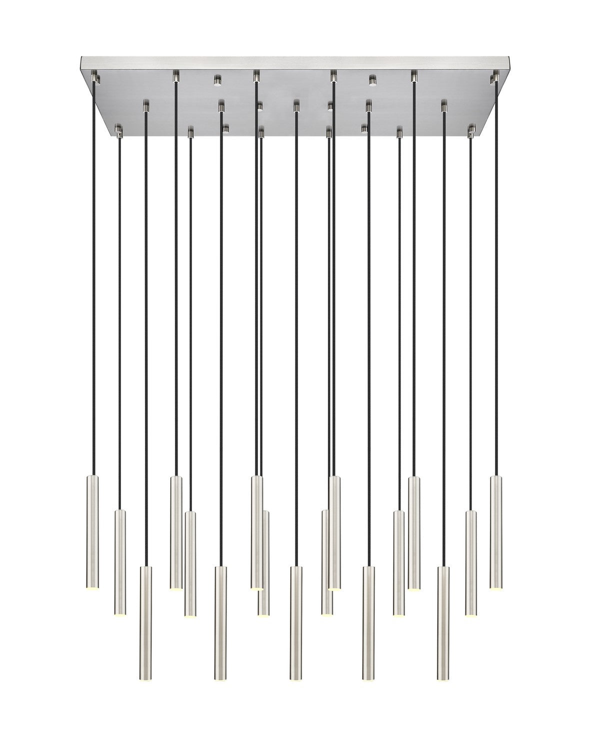 Z-Lite - 919MP12-17L-BN-LED - LED Linear Chandelier - Forest - Brushed Nickel