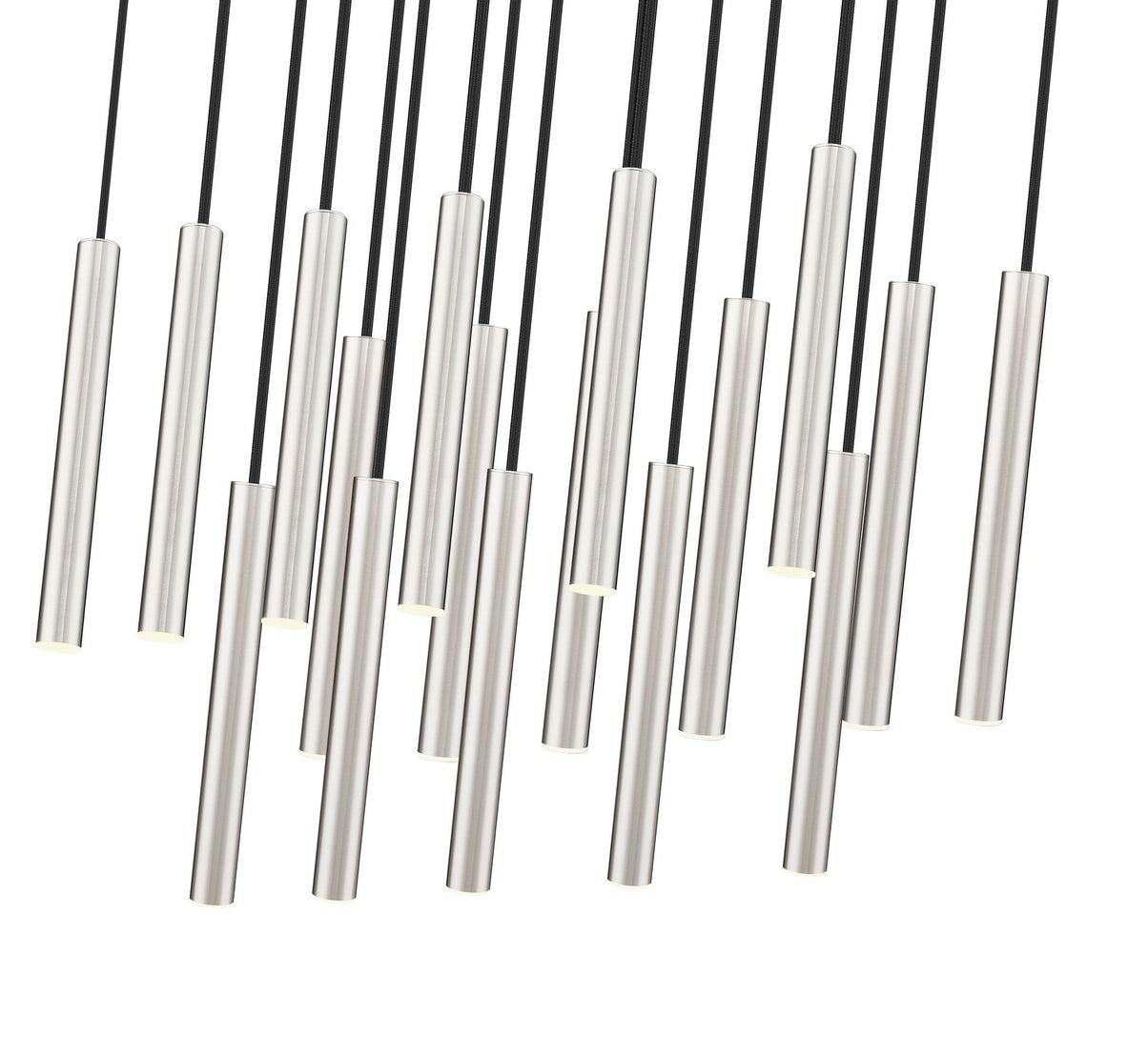 Z-Lite - 919MP12-17L-BN-LED - LED Linear Chandelier - Forest - Brushed Nickel
