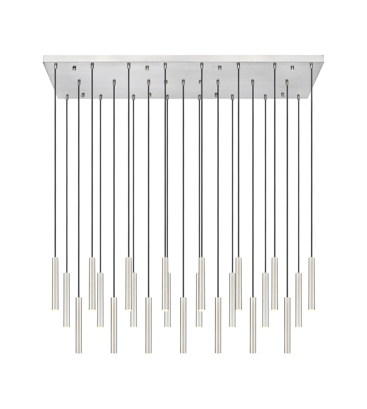 Z-Lite - 919MP12-23L-BN-LED - LED Linear Chandelier - Forest - Brushed Nickel