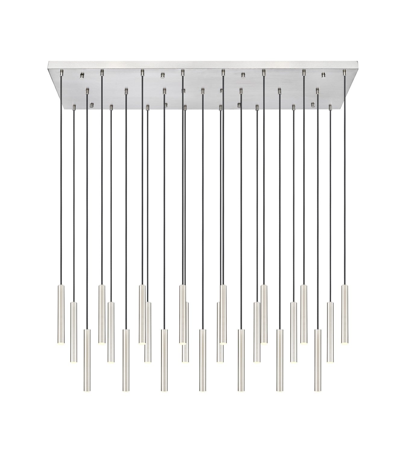 Z-Lite - 919MP12-23L-BN-LED - LED Linear Chandelier - Forest - Brushed Nickel