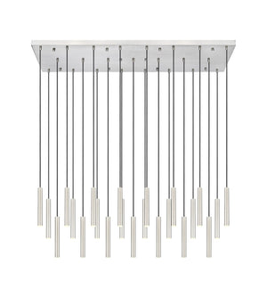 Z-Lite - 919MP12-23L-BN-LED - LED Linear Chandelier - Forest - Brushed Nickel