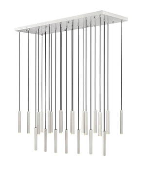 Z-Lite - 919MP12-23L-BN-LED - LED Linear Chandelier - Forest - Brushed Nickel