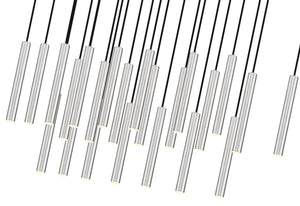 Z-Lite - 919MP12-23L-BN-LED - LED Linear Chandelier - Forest - Brushed Nickel