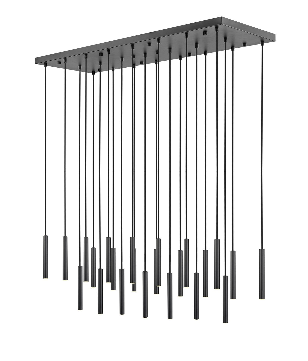 Z-Lite - 919MP12-23L-MB-LED - LED Linear Chandelier - Forest - Matte Black