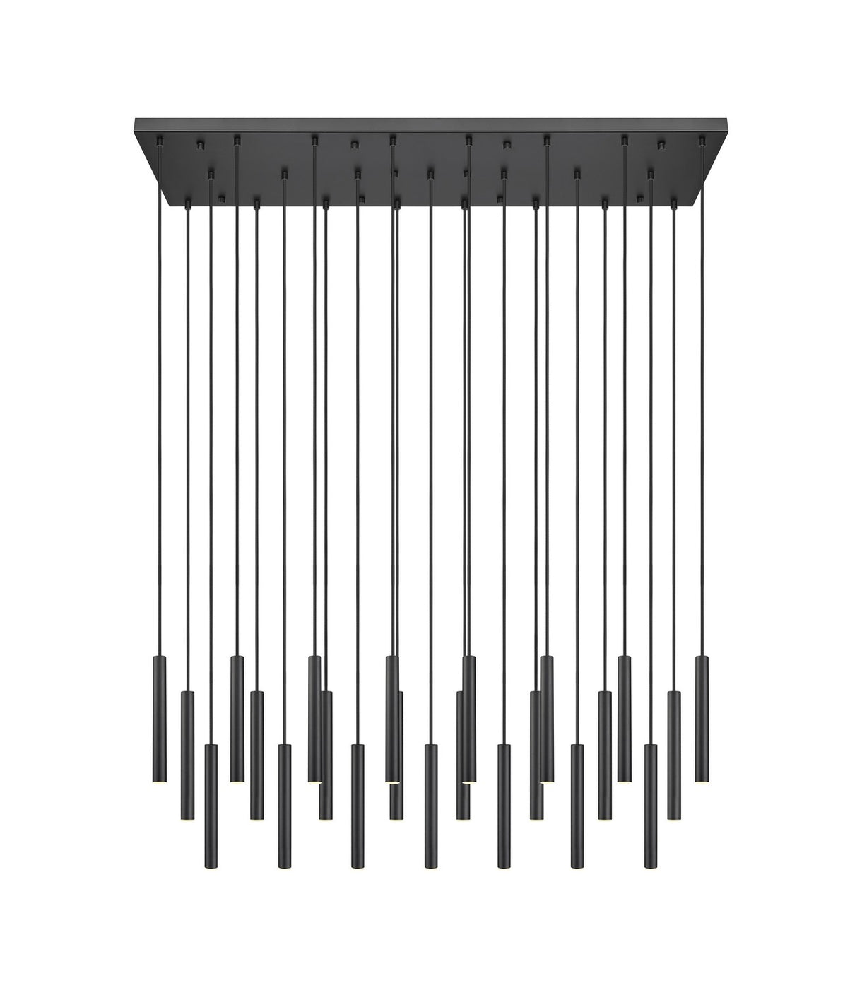 Z-Lite - 919MP12-23L-MB-LED - LED Linear Chandelier - Forest - Matte Black