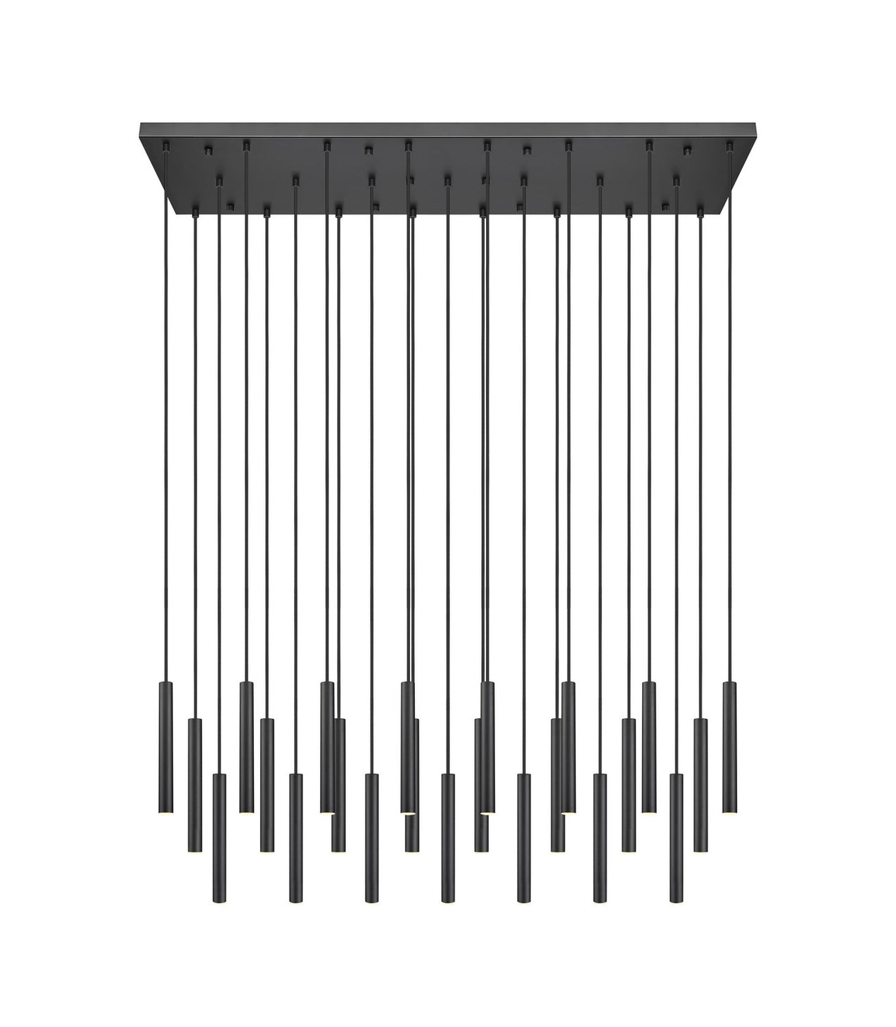 Z-Lite - 919MP12-23L-MB-LED - LED Linear Chandelier - Forest - Matte Black
