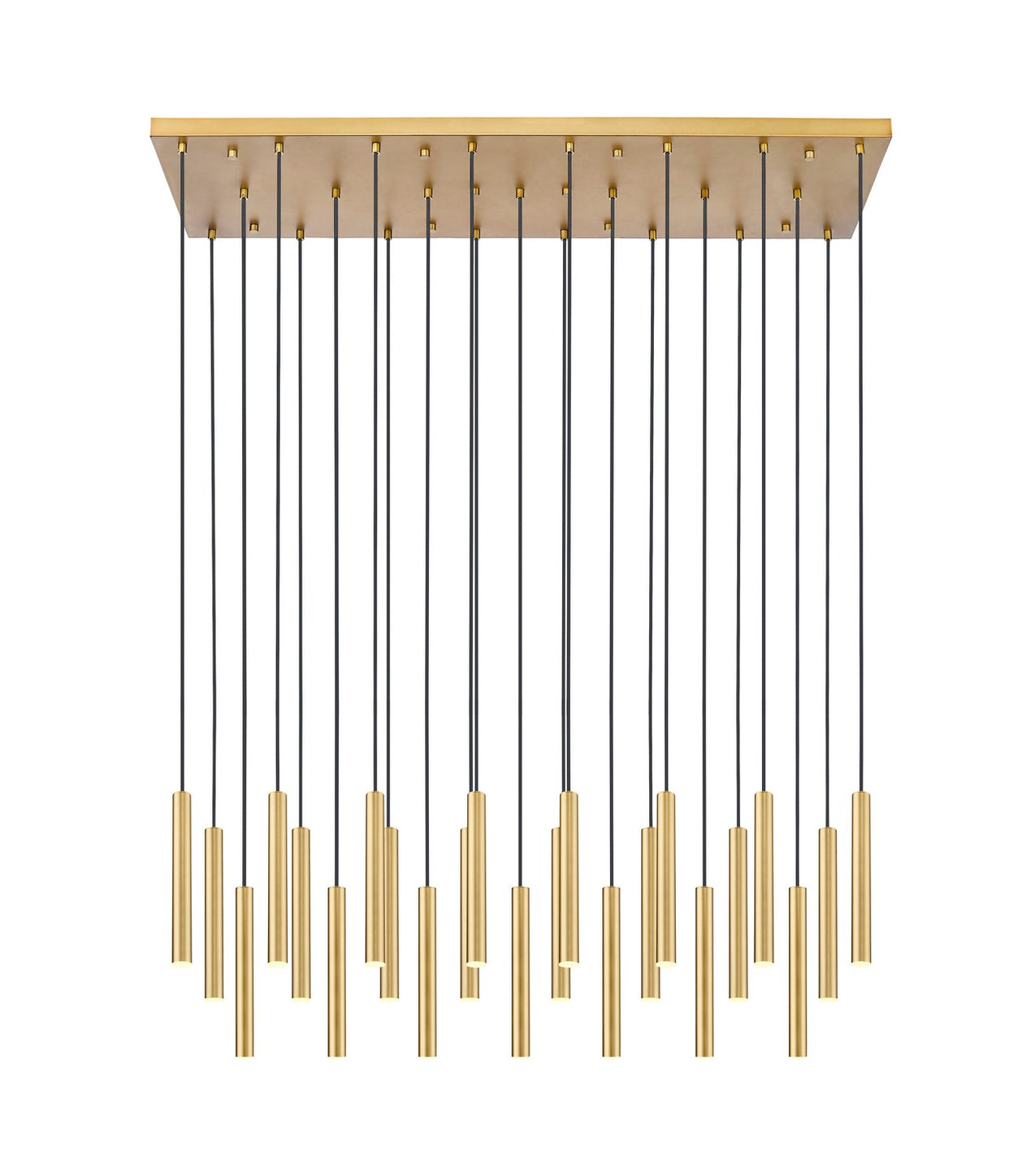 Z-Lite - 919MP12-23L-MGLD-LED - LED Linear Chandelier - Forest - Modern Gold