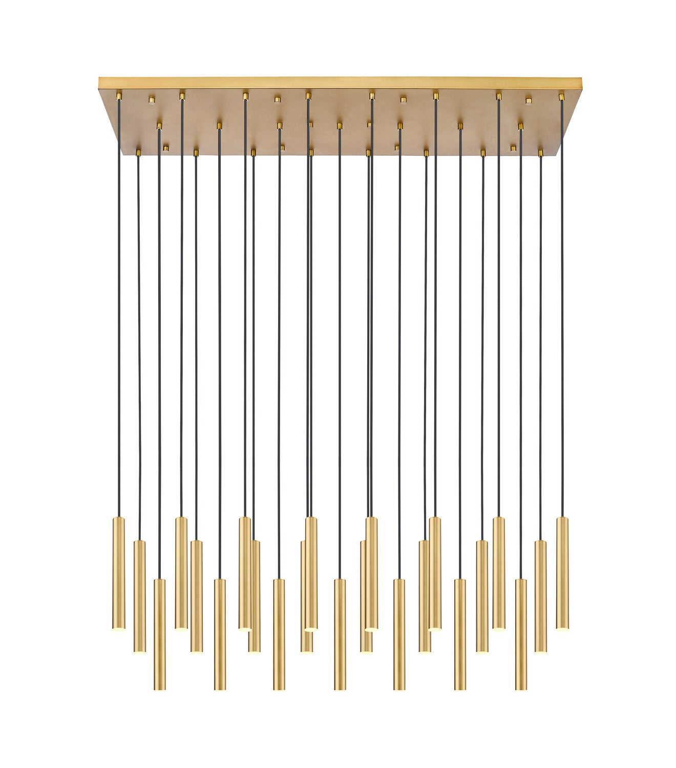 Z-Lite - 919MP12-23L-MGLD-LED - LED Linear Chandelier - Forest - Modern Gold