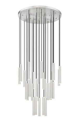 Z-Lite - 919MP12-27R-BN-LED - LED Chandelier - Forest - Brushed Nickel