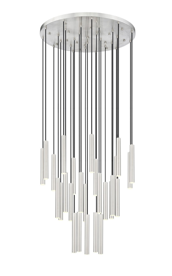 Z-Lite - 919MP12-27R-BN-LED - LED Chandelier - Forest - Brushed Nickel