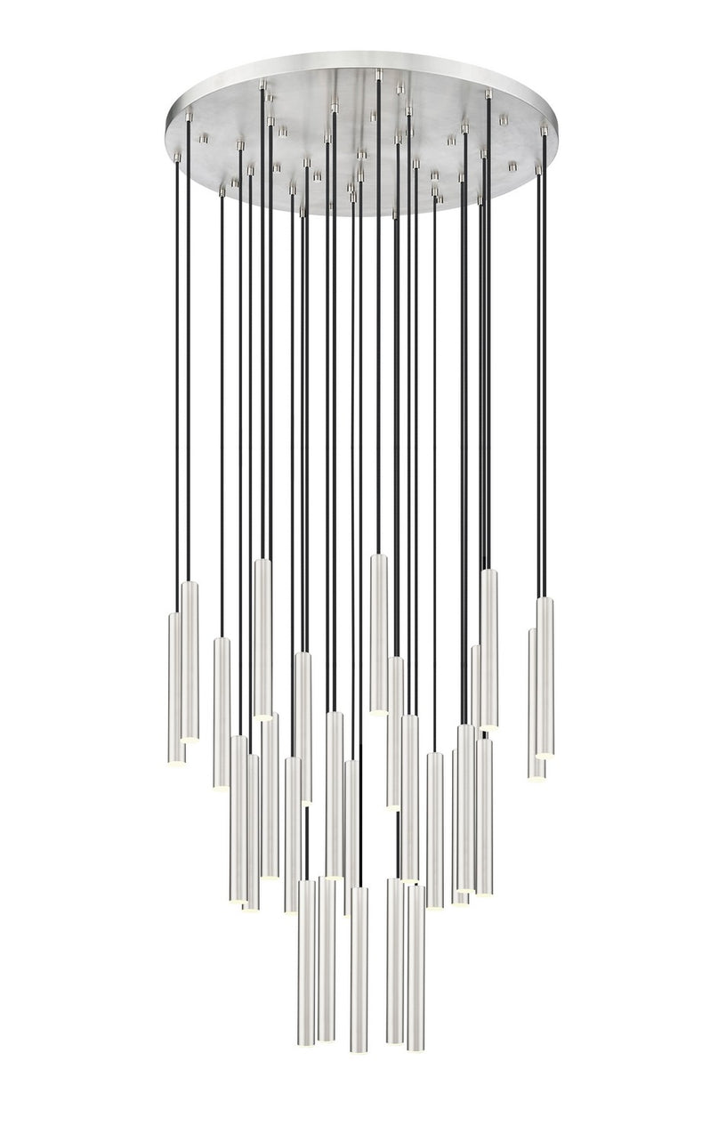 Z-Lite - 919MP12-27R-BN-LED - LED Chandelier - Forest - Brushed Nickel