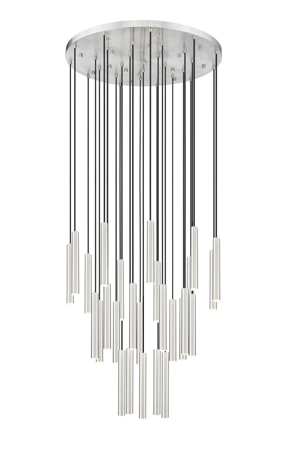 Z-Lite - 919MP12-27R-BN-LED - LED Chandelier - Forest - Brushed Nickel