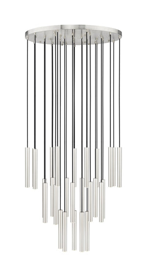 Z-Lite - 919MP12-27R-BN-LED - LED Chandelier - Forest - Brushed Nickel