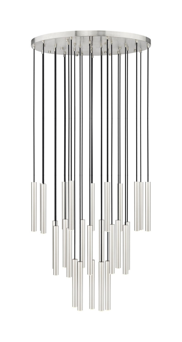 Z-Lite - 919MP12-27R-BN-LED - LED Chandelier - Forest - Brushed Nickel