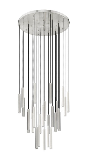 Z-Lite - 919MP12-27R-BN-LED - LED Chandelier - Forest - Brushed Nickel