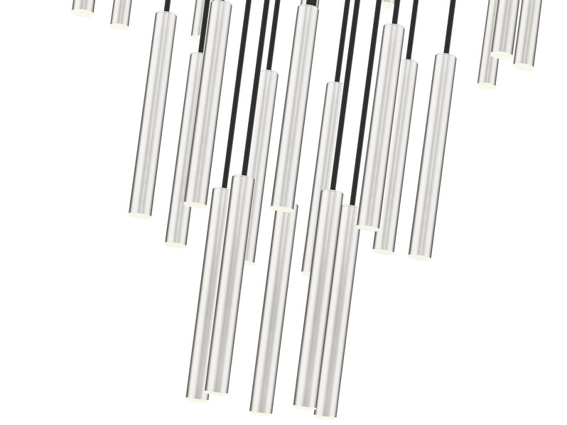 Z-Lite - 919MP12-27R-BN-LED - LED Chandelier - Forest - Brushed Nickel