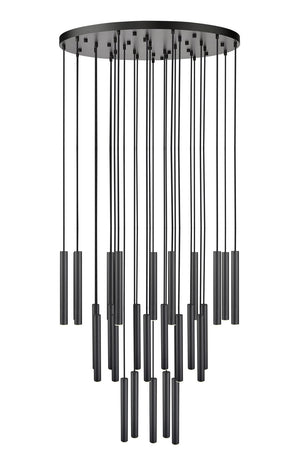 Z-Lite - 919MP12-27R-MB-LED - LED Chandelier - Forest - Matte Black