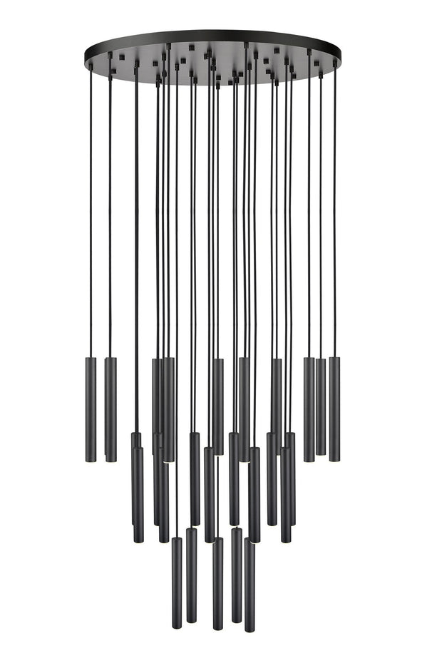 Z-Lite - 919MP12-27R-MB-LED - LED Chandelier - Forest - Matte Black