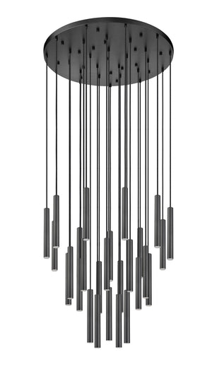 Z-Lite - 919MP12-27R-MB-LED - LED Chandelier - Forest - Matte Black