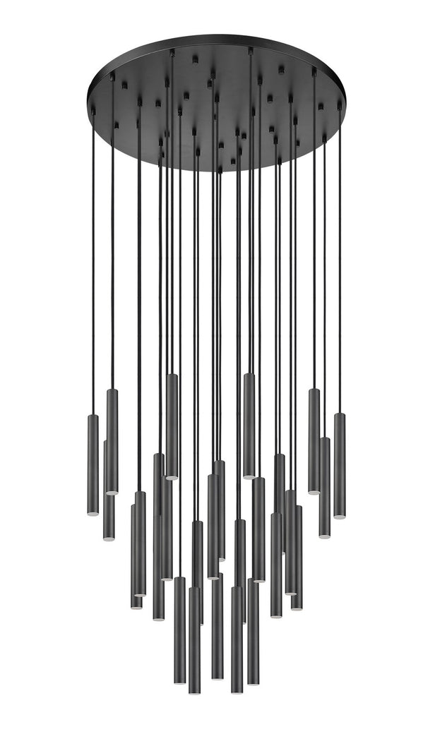 Z-Lite - 919MP12-27R-MB-LED - LED Chandelier - Forest - Matte Black