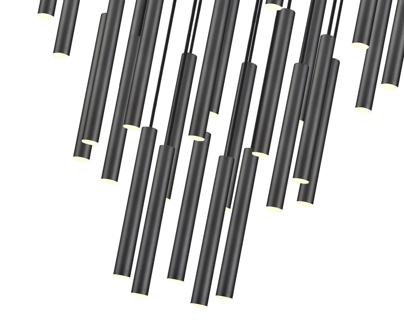 Z-Lite - 919MP12-27R-MB-LED - LED Chandelier - Forest - Matte Black