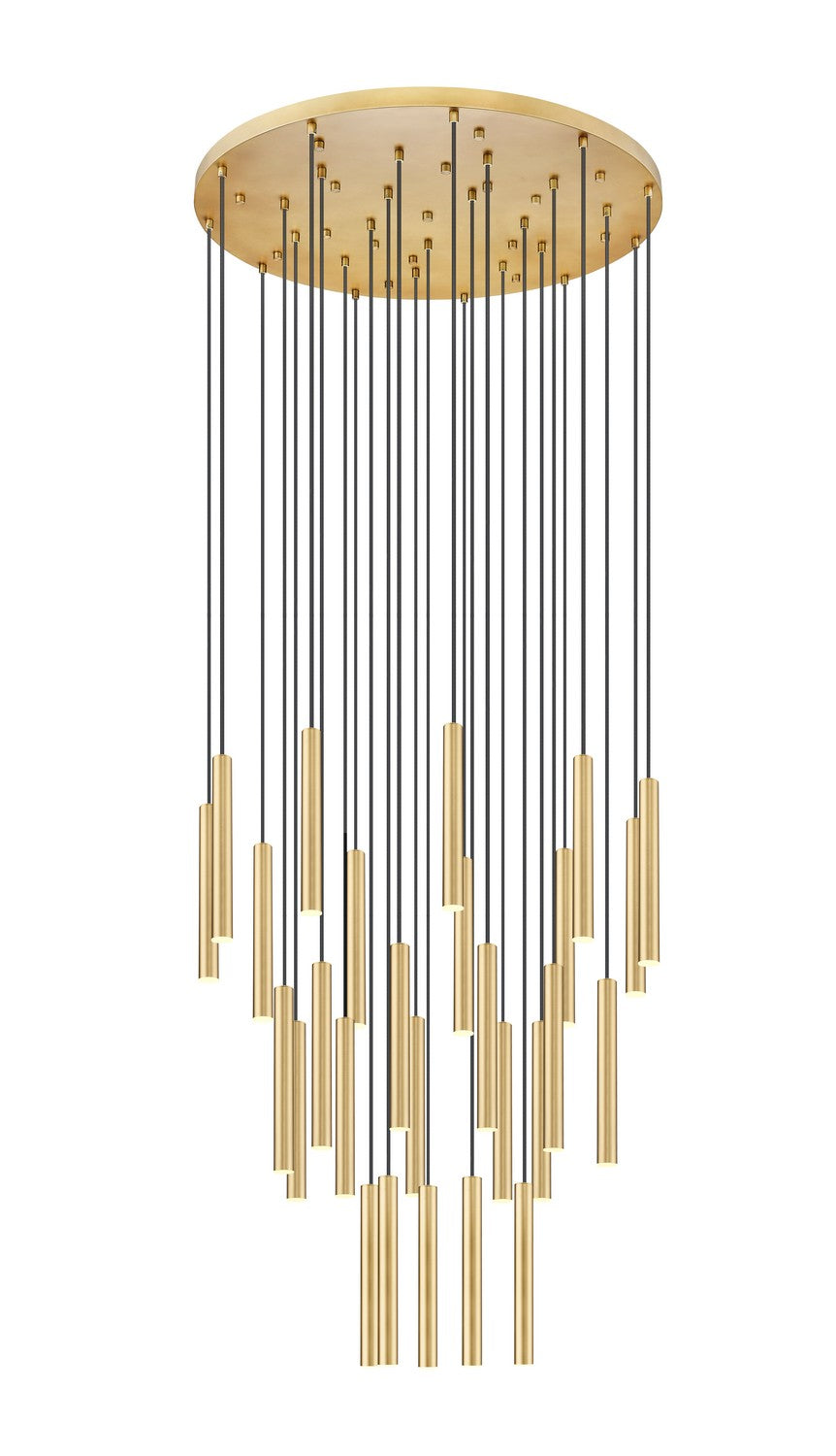 Z-Lite - 919MP12-27R-MGLD-LED - LED Chandelier - Forest - Modern Gold