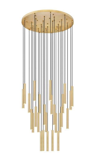 Z-Lite - 919MP12-27R-MGLD-LED - LED Chandelier - Forest - Modern Gold