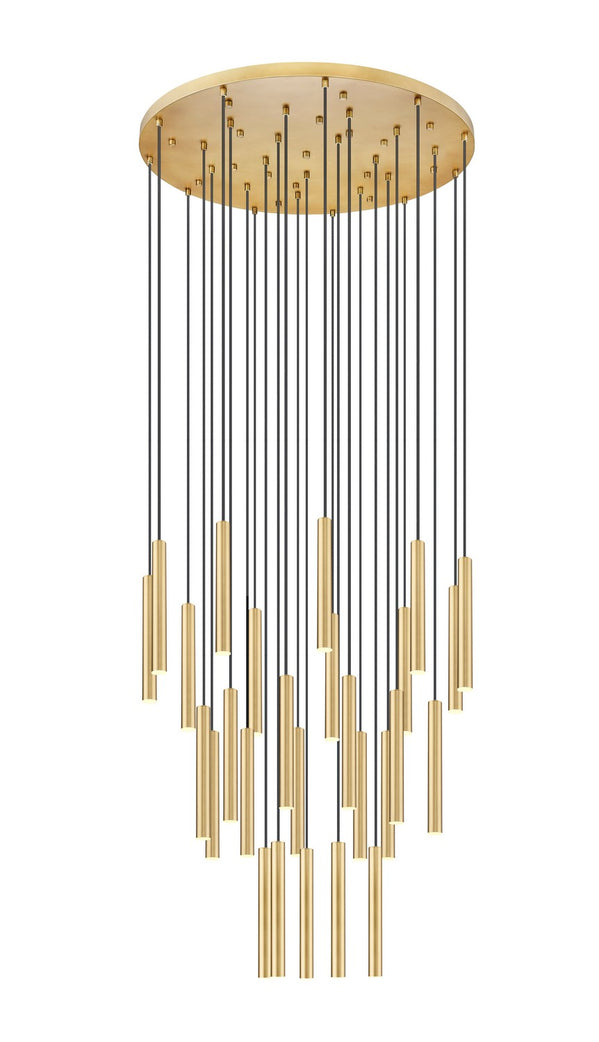 Z-Lite - 919MP12-27R-MGLD-LED - LED Chandelier - Forest - Modern Gold