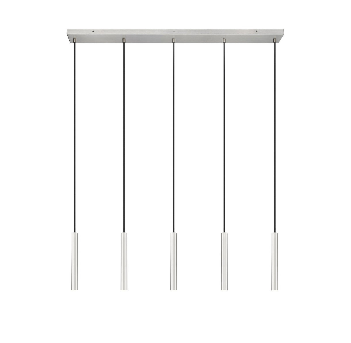 Z-Lite - 919MP12-5L-BN-LED - LED Linear Chandelier - Forest - Brushed Nickel