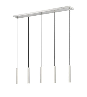 Z-Lite - 919MP12-5L-BN-LED - LED Linear Chandelier - Forest - Brushed Nickel