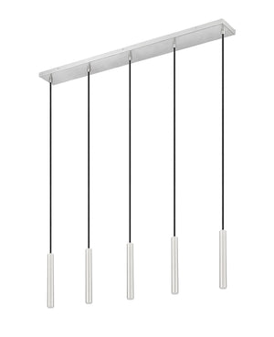 Z-Lite - 919MP12-5L-BN-LED - LED Linear Chandelier - Forest - Brushed Nickel