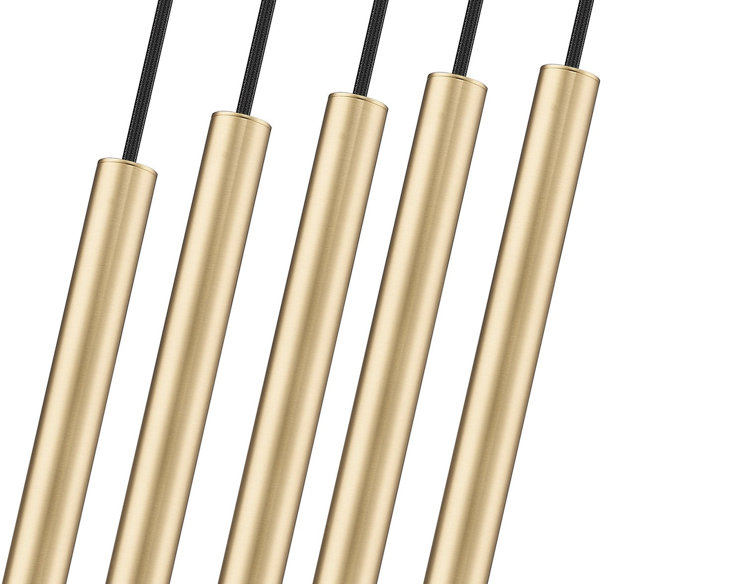 Z-Lite - 919MP12-5L-MGLD-LED - LED Linear Chandelier - Forest - Modern Gold