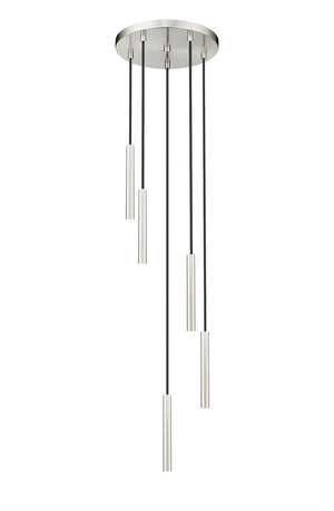 Z-Lite - 919MP12-5R-BN-LED - LED Chandelier - Forest - Brushed Nickel