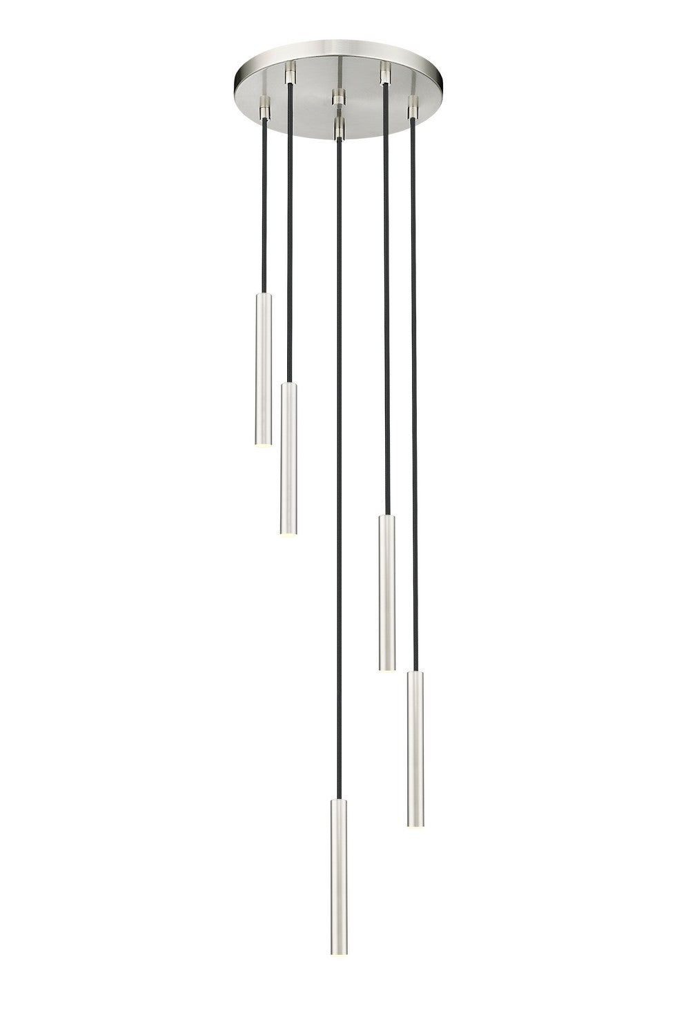 Z-Lite - 919MP12-5R-BN-LED - LED Chandelier - Forest - Brushed Nickel