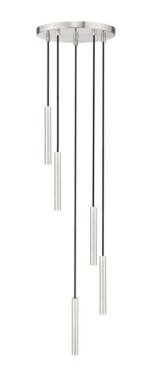 Z-Lite - 919MP12-5R-BN-LED - LED Chandelier - Forest - Brushed Nickel