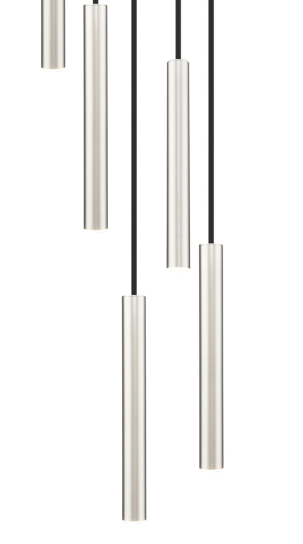 Z-Lite - 919MP12-5R-BN-LED - LED Chandelier - Forest - Brushed Nickel