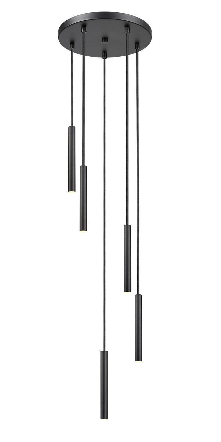 Z-Lite - 919MP12-5R-MB-LED - LED Chandelier - Forest - Matte Black
