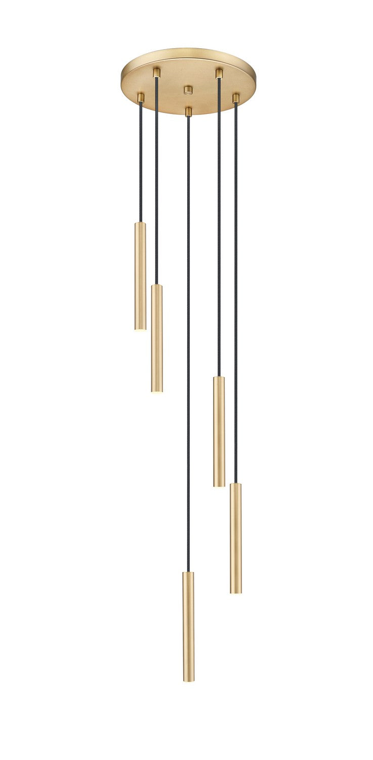 Z-Lite - 919MP12-5R-MGLD-LED - LED Chandelier - Forest - Modern Gold