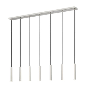 Z-Lite - 919MP12-7L-BN-LED - LED Linear Chandelier - Forest - Brushed Nickel