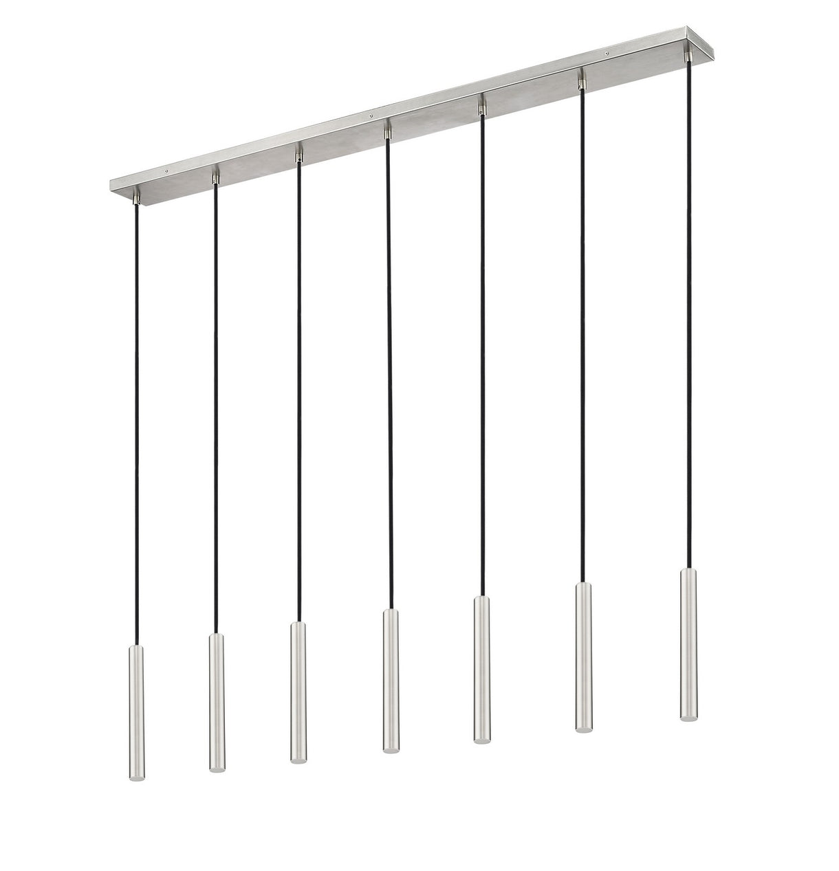 Z-Lite - 919MP12-7L-BN-LED - LED Linear Chandelier - Forest - Brushed Nickel
