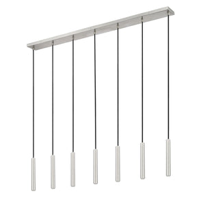 Z-Lite - 919MP12-7L-BN-LED - LED Linear Chandelier - Forest - Brushed Nickel