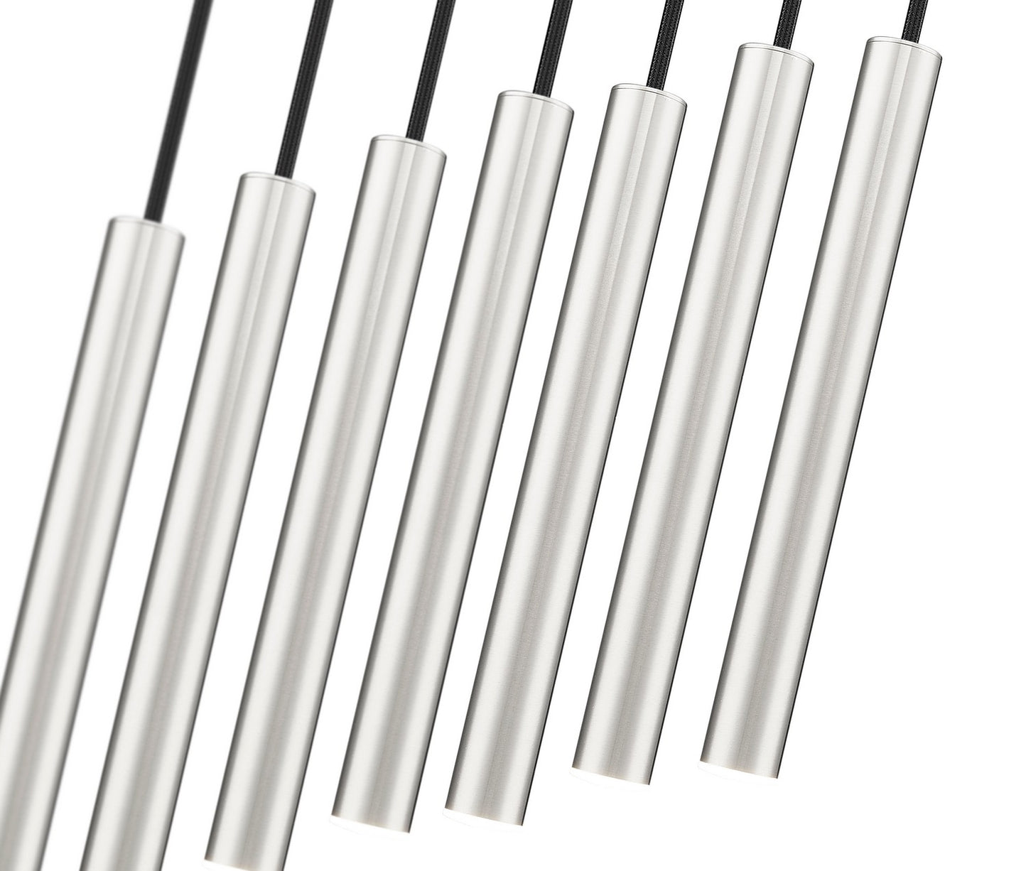 Z-Lite - 919MP12-7L-BN-LED - LED Linear Chandelier - Forest - Brushed Nickel