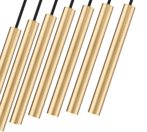 Z-Lite - 919MP12-7L-MGLD-LED - LED Linear Chandelier - Forest - Modern Gold