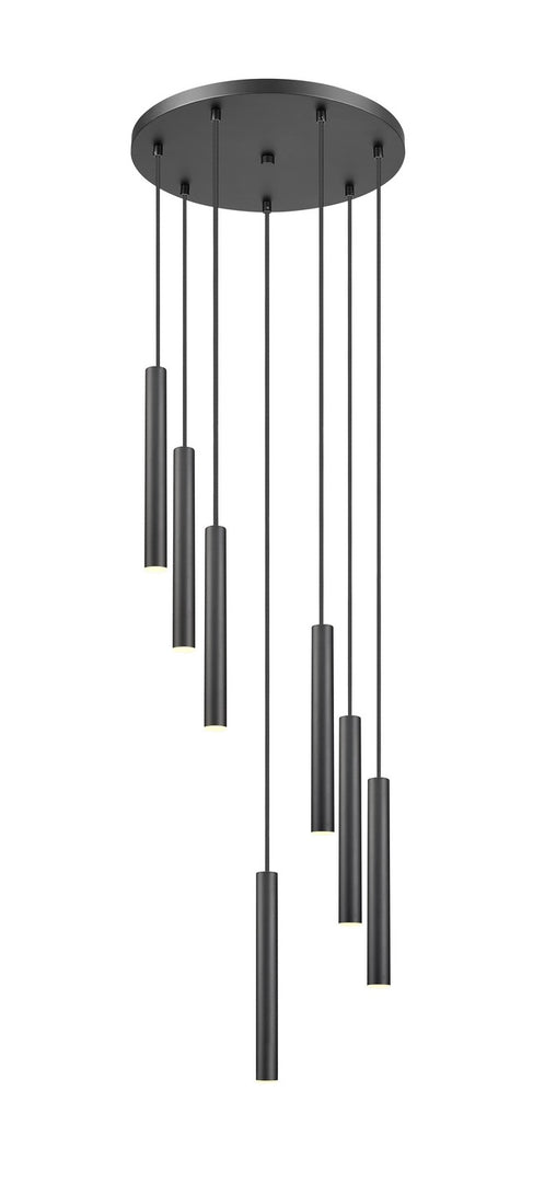 Z-Lite - 919MP12-7R-MB-LED - LED Chandelier - Forest - Matte Black