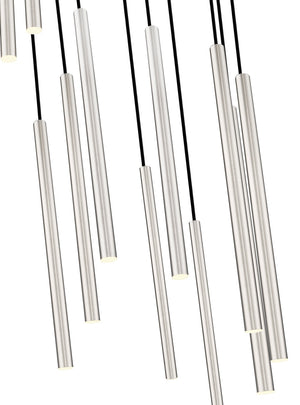 Z-Lite - 919MP24-11R-BN-LED - LED Chandelier - Forest - Brushed Nickel