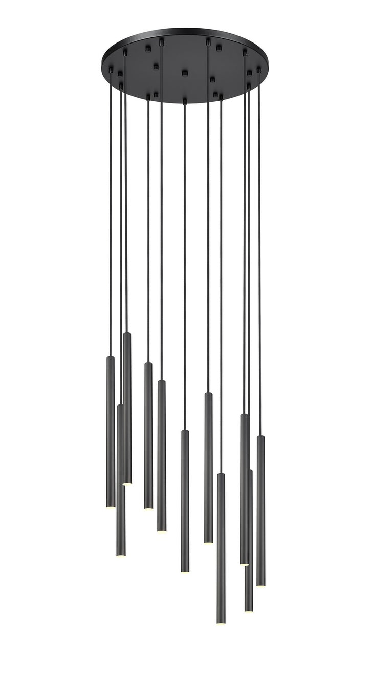 Z-Lite - 919MP24-11R-MB-LED - LED Chandelier - Forest - Matte Black
